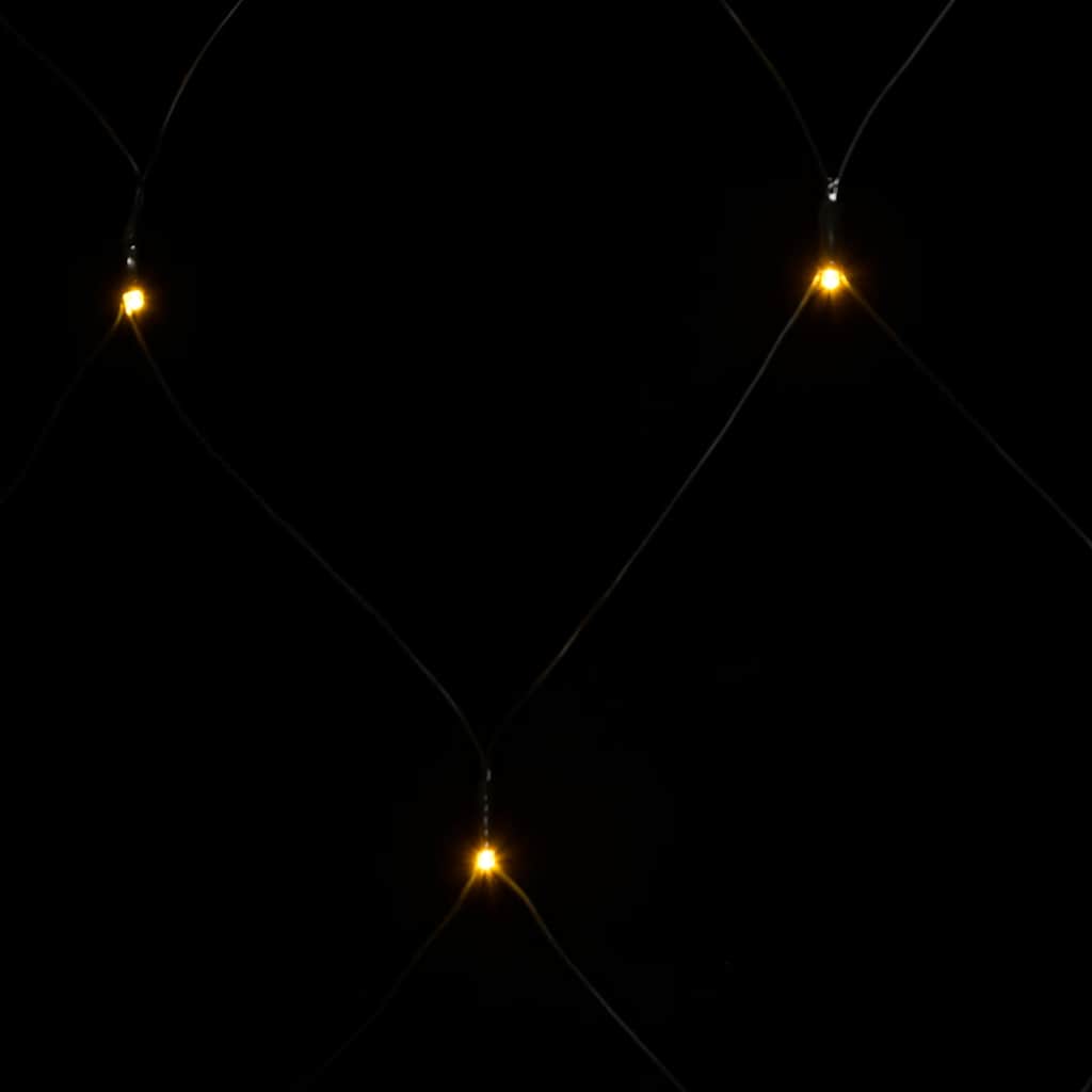 Božićna svjetlosna mreža topla bijela 3 x 3 m 306 LED