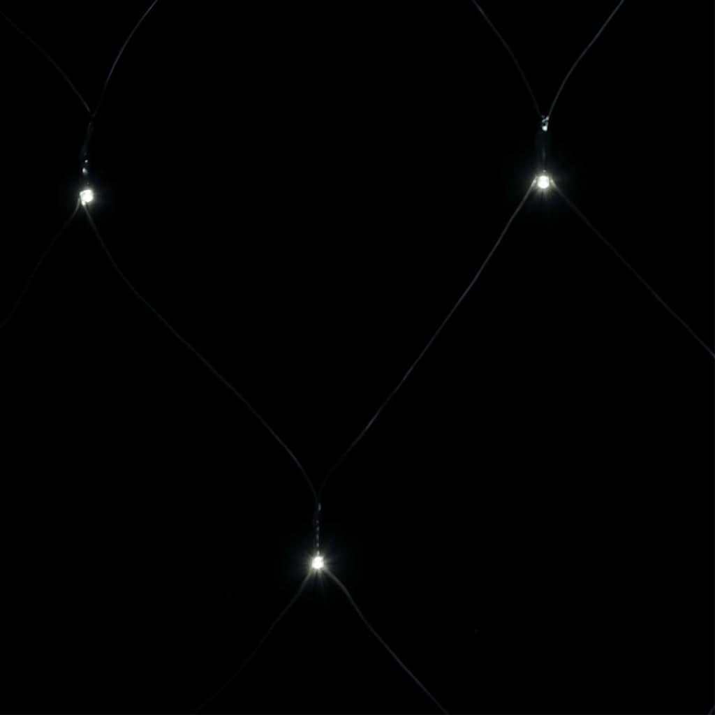 Božićna svjetlosna mreža hladna bijela 3 x 3 m 306 LED