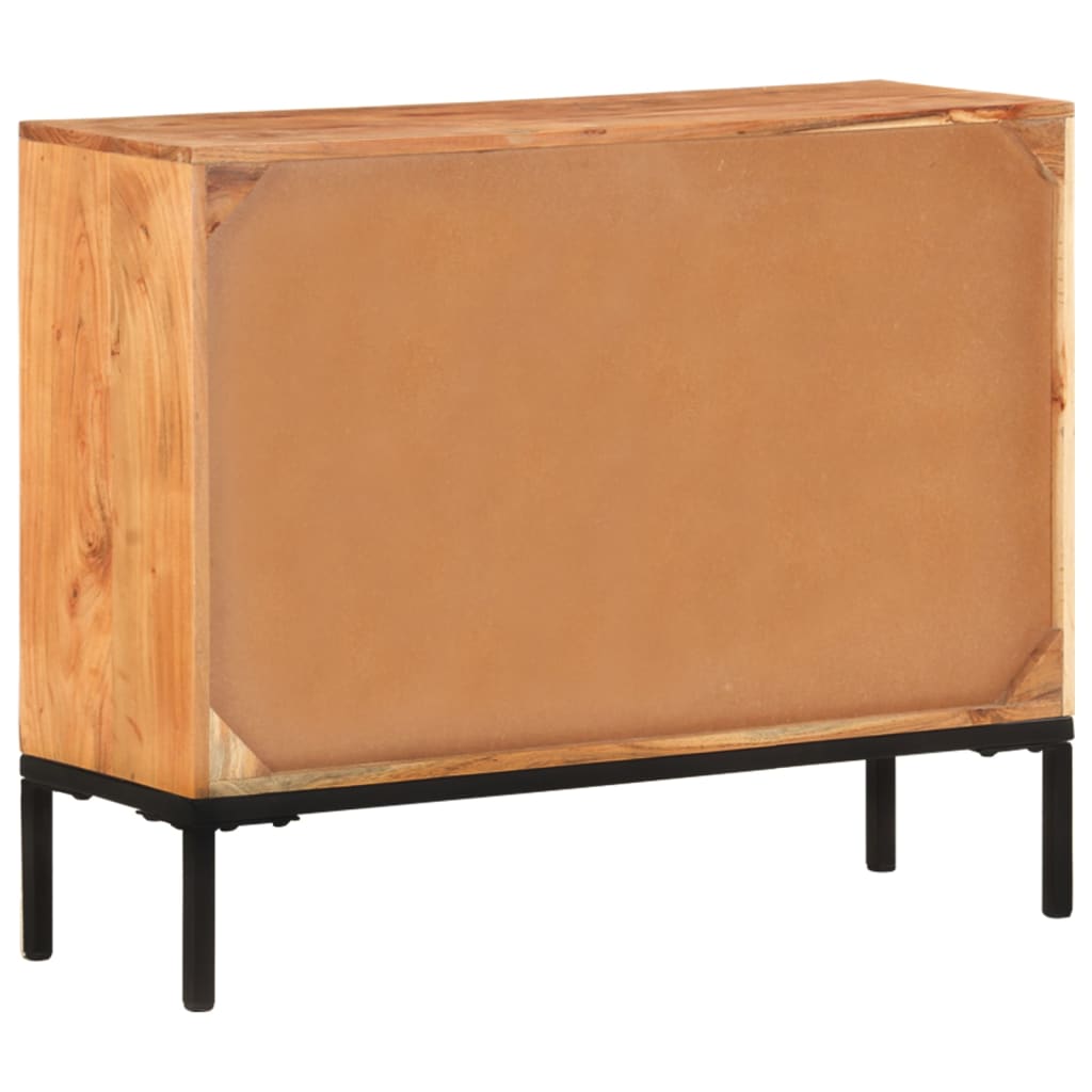 Komoda 88 x 30 x 73 cm od masivnog bagremovog drva