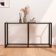 Konzolni stol prozirni 140 x 35 x 75,5 cm od kaljenog stakla