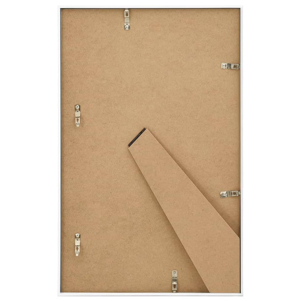 Okviri za fotografije 3 kom za stol bijeli 13 x 18 cm MDF