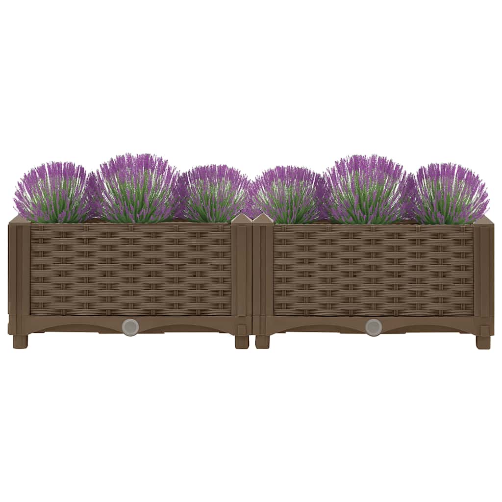 Povišena gredica 80 x 40 x 23 cm od polipropilena