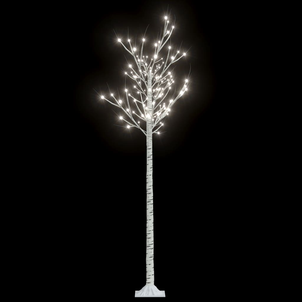 Božićno drvce 200 LED žarulja 1,8 m hladne bijele izgled vrbe