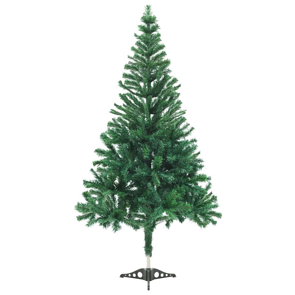 Umjetno osvijetljeno božićno drvce s kuglicama 120 cm 230 grana
