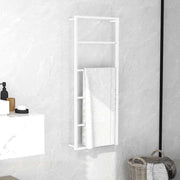 Vješalica za ručnike Bijela 45x10x115 cm Čelik