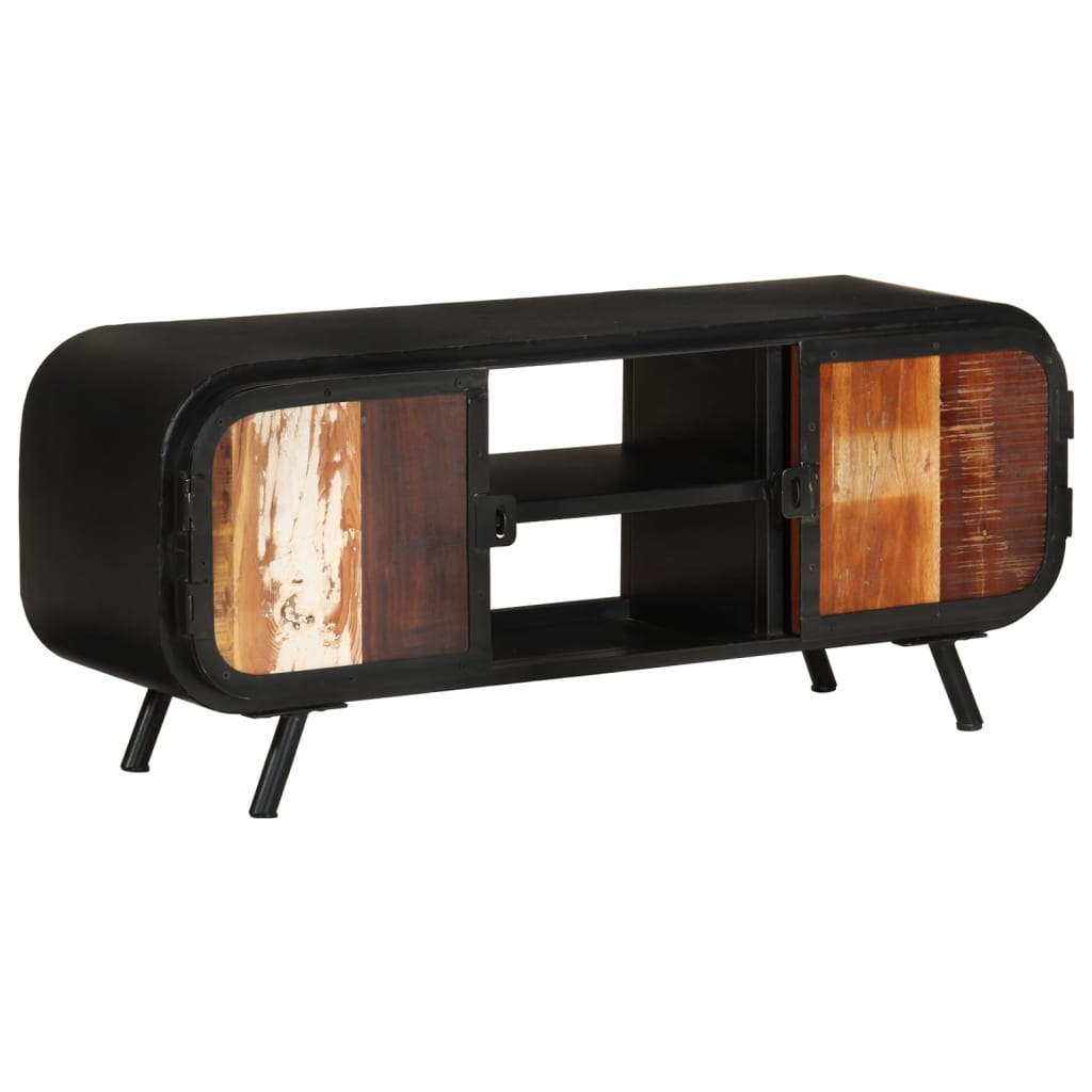 TV ormarić 110 x 30 x 45 cm od masivnog obnovljenog drva