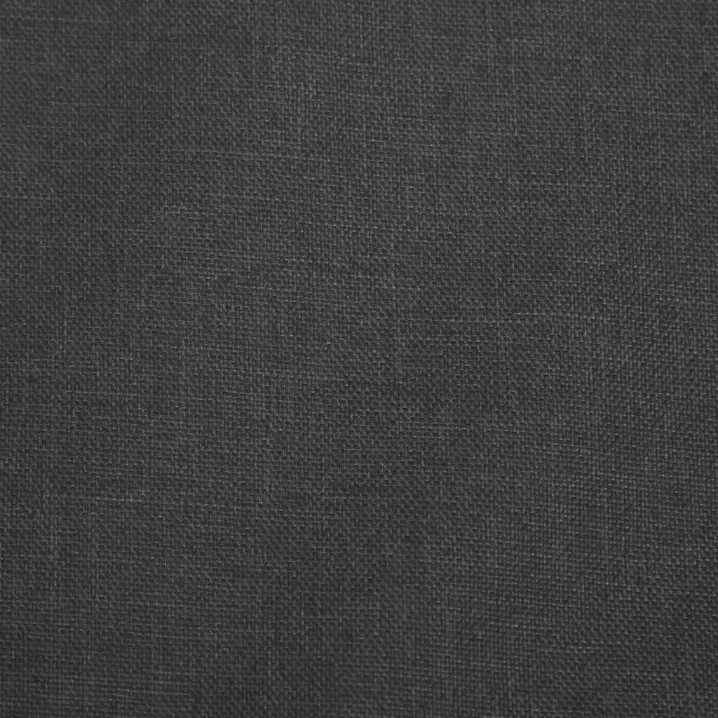 Dječja kolica 3-u-1 tamnosivo-crna čelična