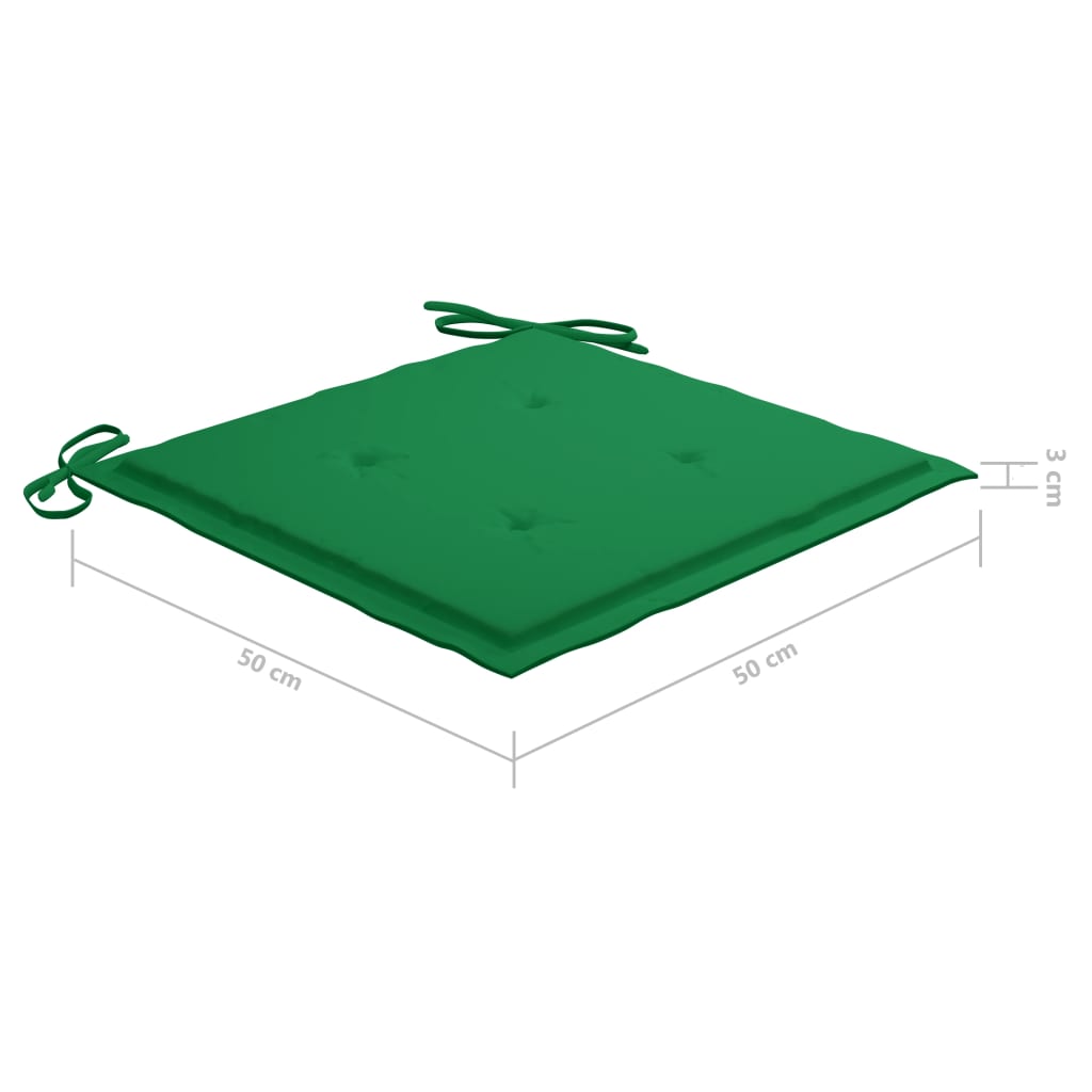 Vrtne stolice s jastucima 6 kom sive od masivnog drva bagrema