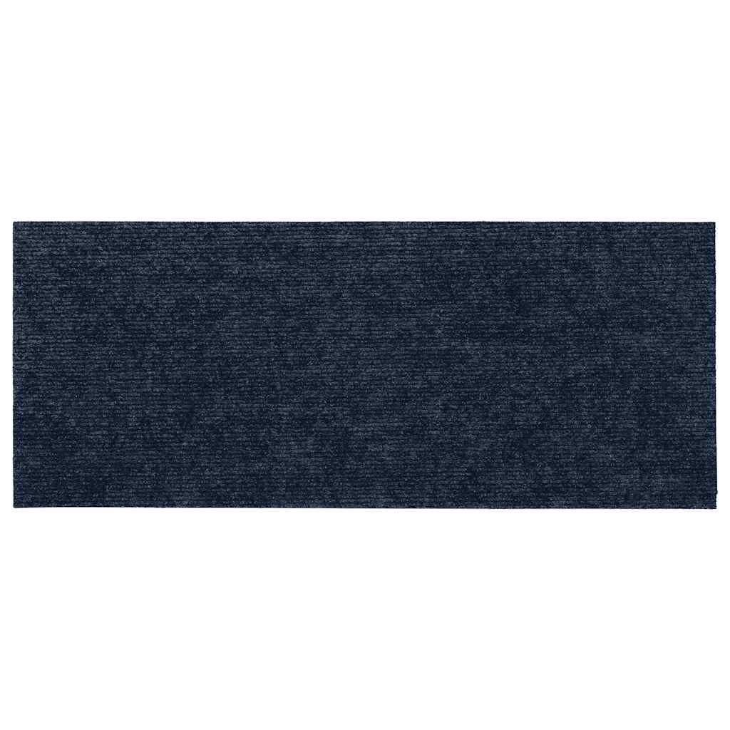 Prostirke za stepenice samoljepljive 15 kom 60x25 cm tamnoplave pravokutne