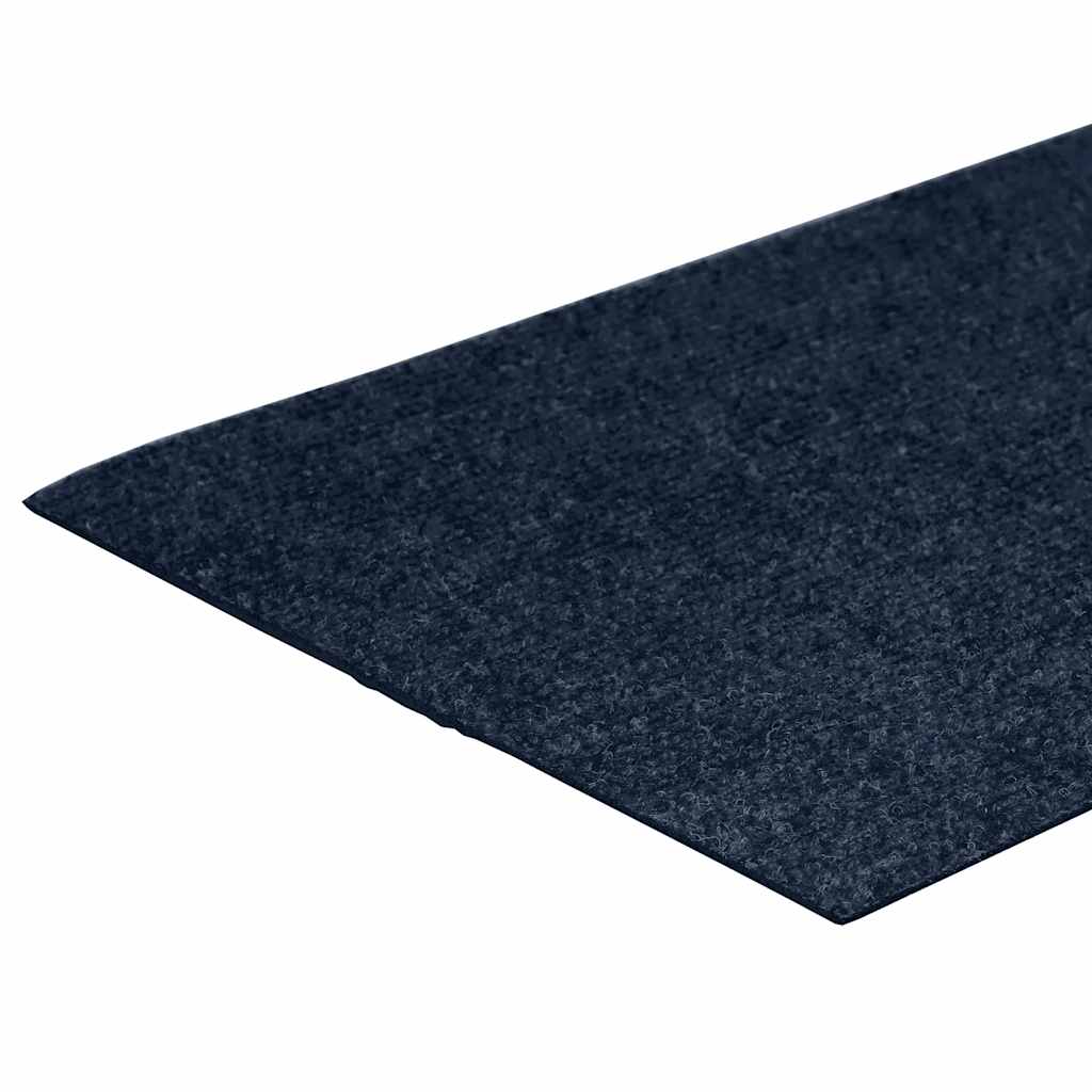 Prostirke za stepenice samoljepljive 15 kom 60x25 cm tamnoplave pravokutne