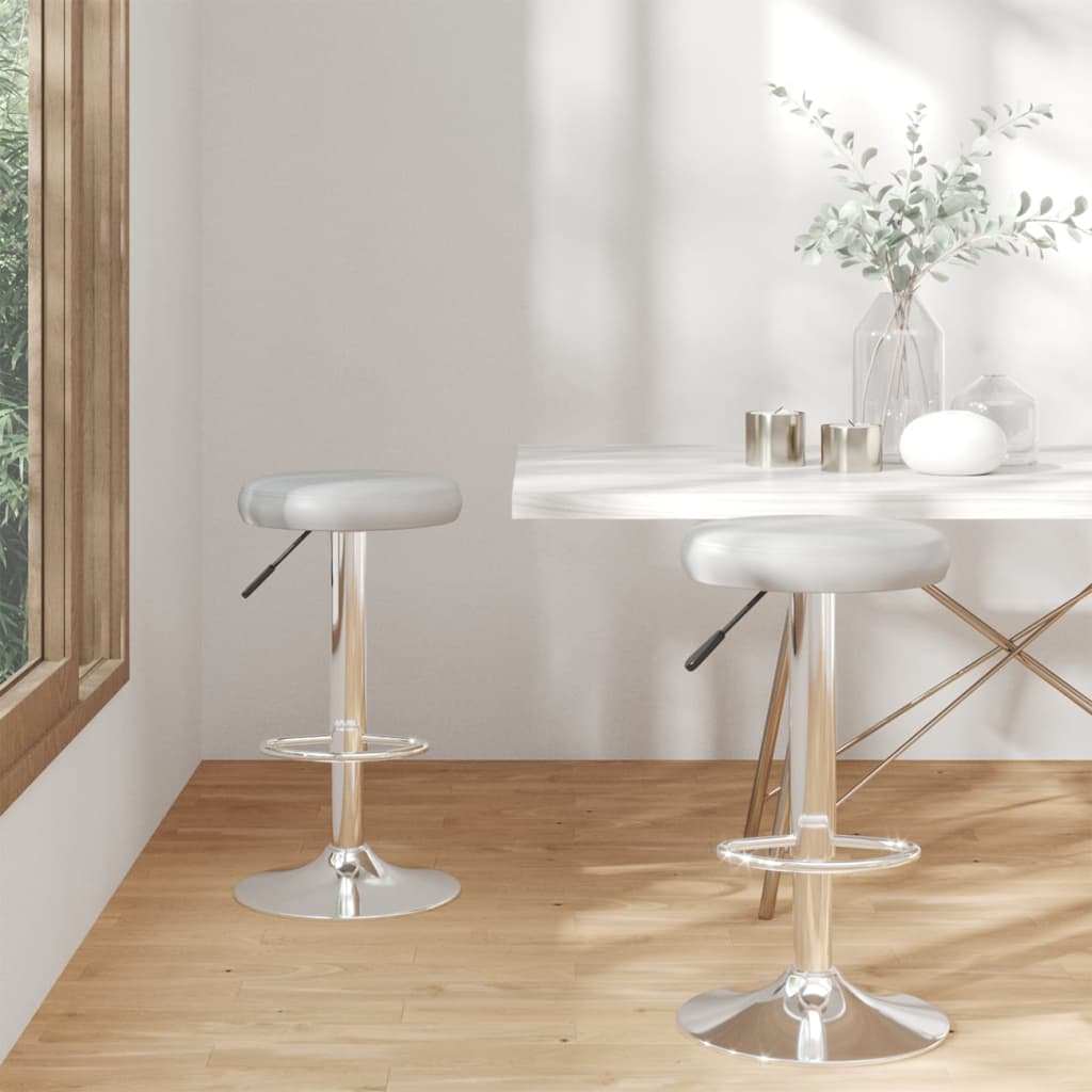 Barska stolica 2 pcs 31 x 31 x 87 cm Lažna koža Rotirajući