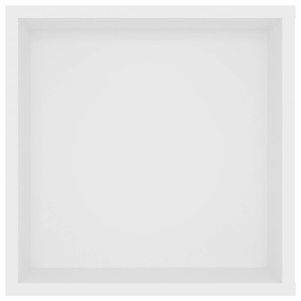 Zidni TV ormarić bijeli 102 x 35 x 35 cm konstruirano drvo