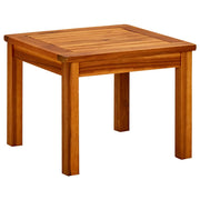 Vrtni stolić za kavu 45 x 45 x 36 cm masivno bagremovo drvo