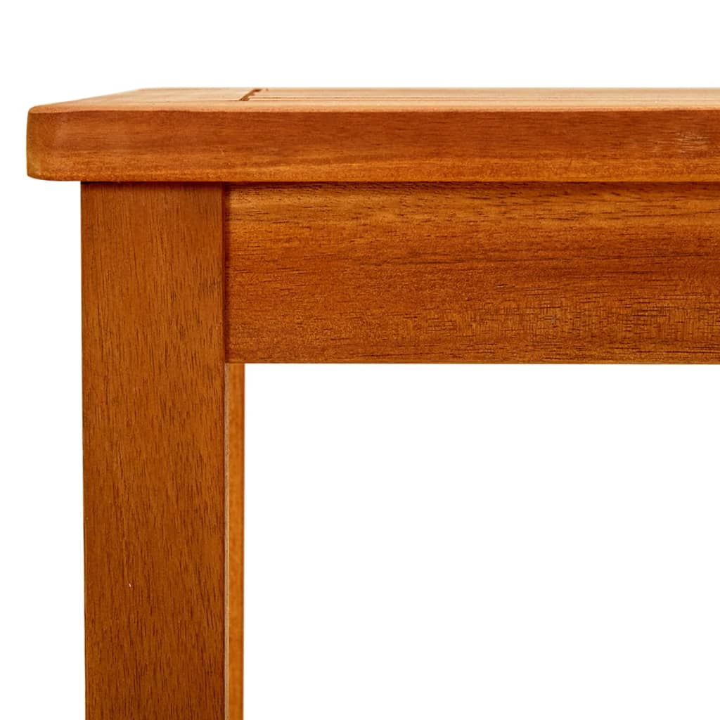 Vrtni stolić za kavu 110 x 60 x 45 cm masivno bagremovo drvo