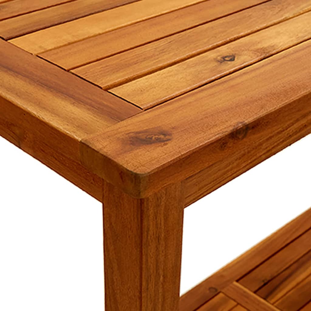 Vrtni konzolni stol 110x40x75 cm od masivnog bagremovog drva