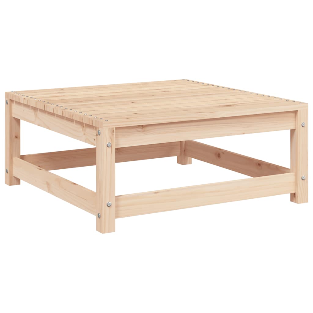 Vrtni tabure s jastukom od masivne borovine
