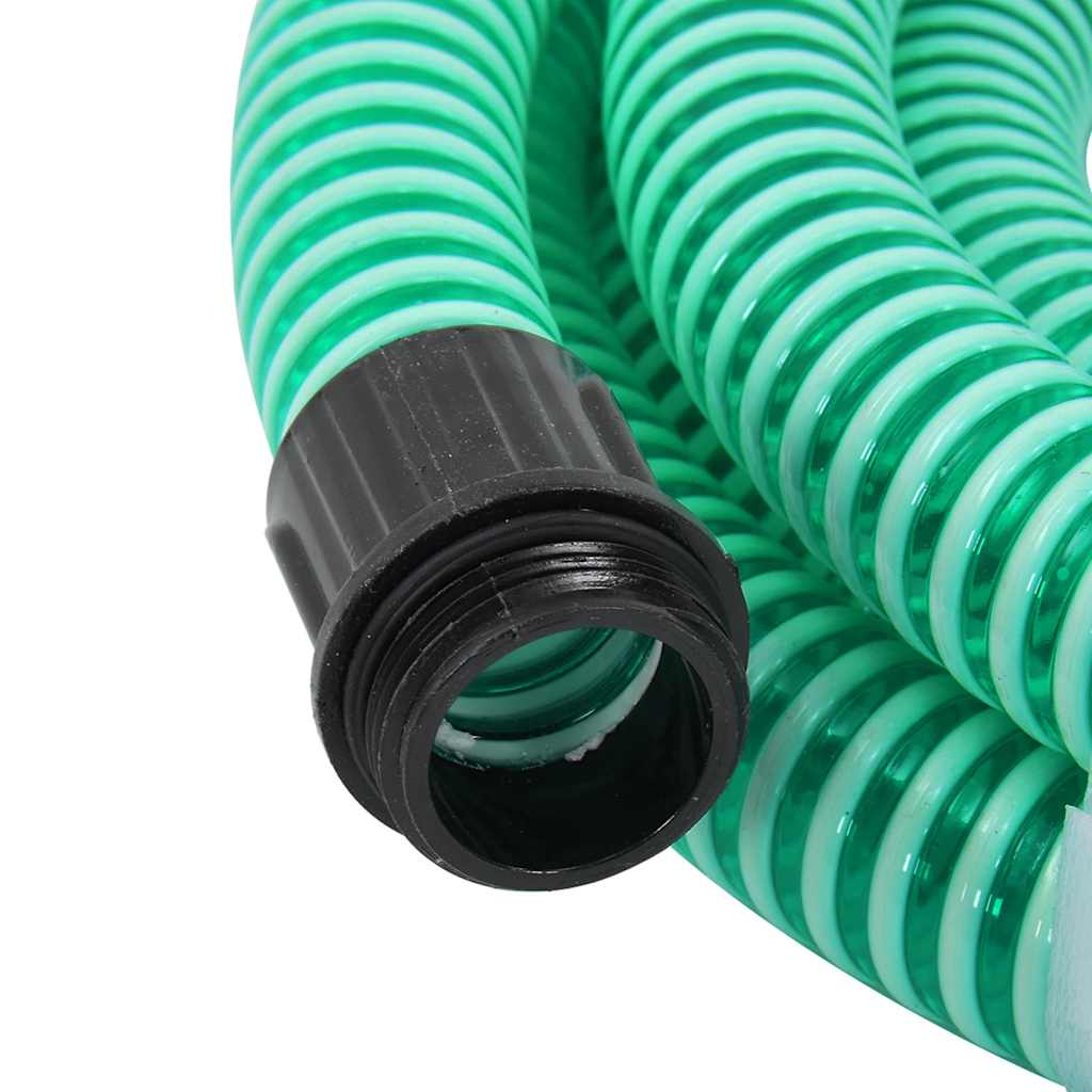 Usisno crijevo s mjedenim priključcima zeleno 1,1 " 25 m PVC