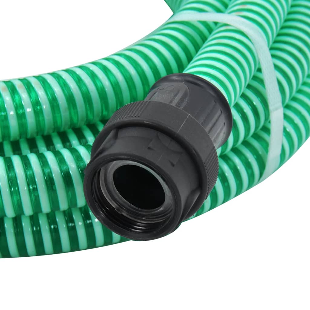 Usisno crijevo s PVC priključcima zeleno 1 " 7 m PVC