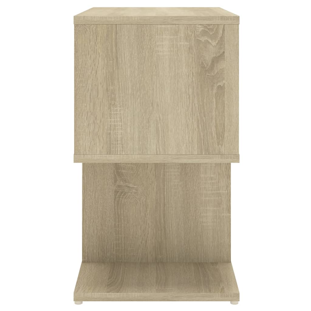 Noćni ormarići 2 kom boja hrasta 50x30x51,5cm konstruirano drvo