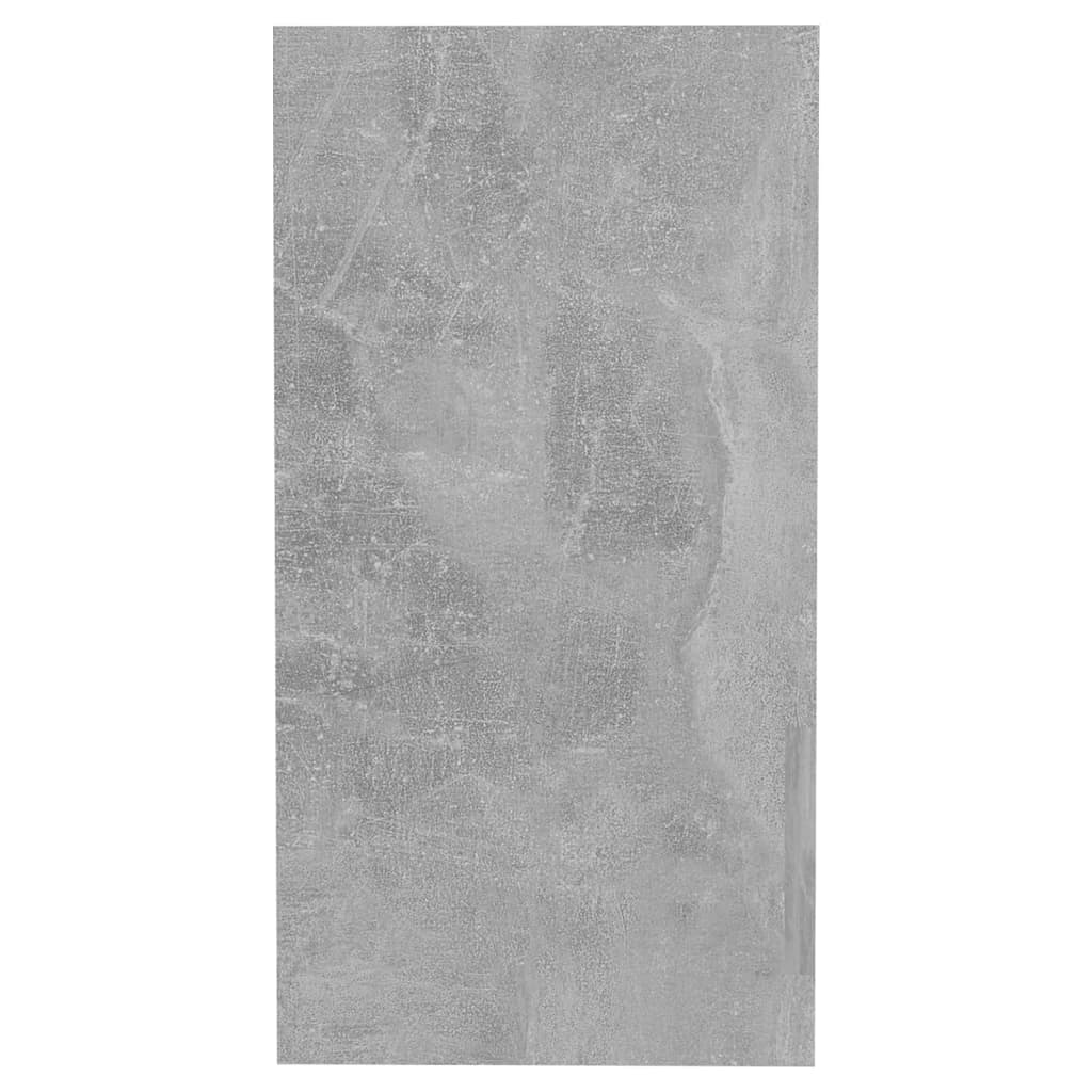 Bočni stolić siva boja betona 50 x 26 x 50 cm konstruirano drvo