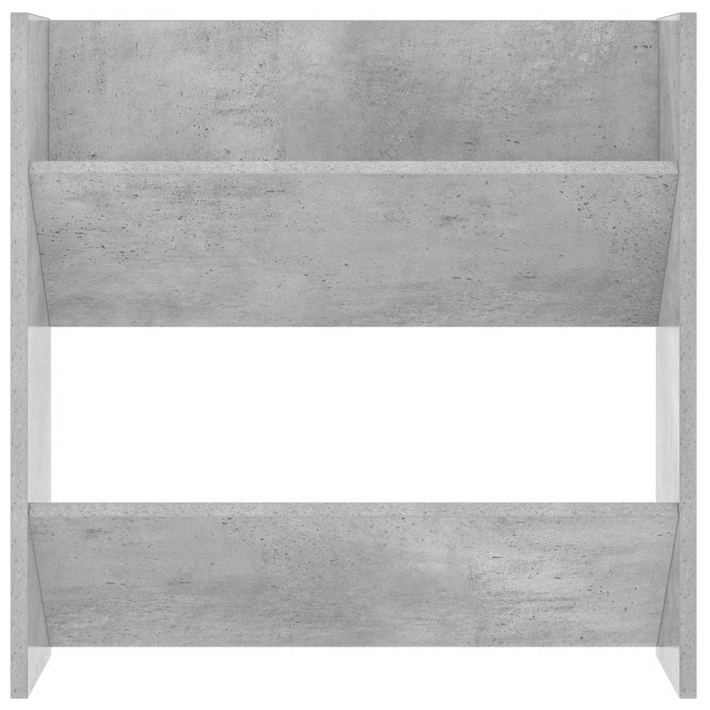 Zidni ormarići za cipele 2 kom boja betona 60x18x60 cm drveni