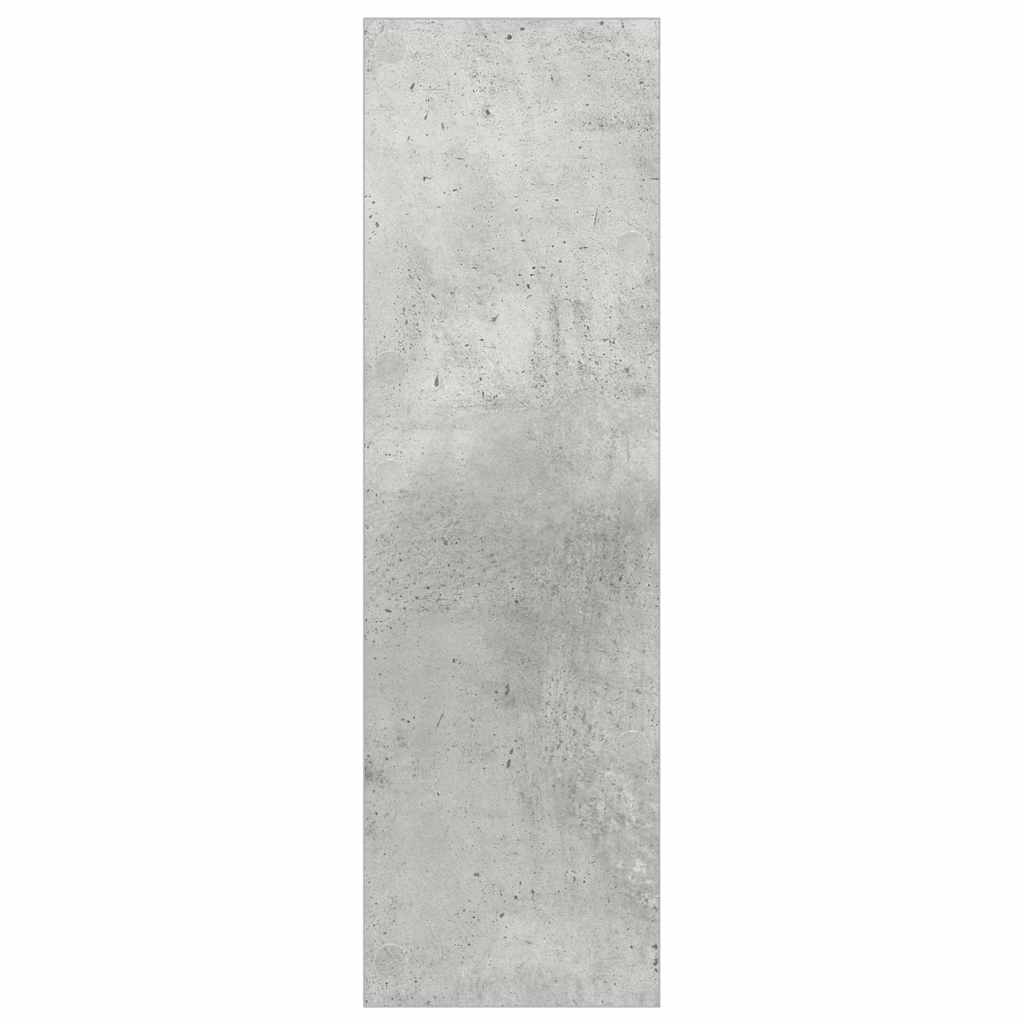 Zidni ormarići za cipele 2 kom boja betona 80x18x60 cm drveni