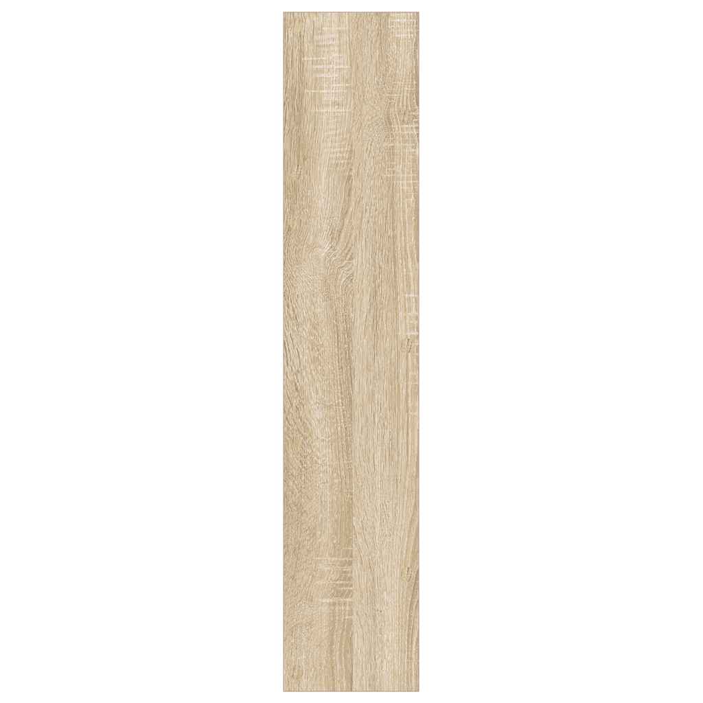 Zidni ormarići za cipele 2 kom boja hrasta 60x18x90 cm drveni