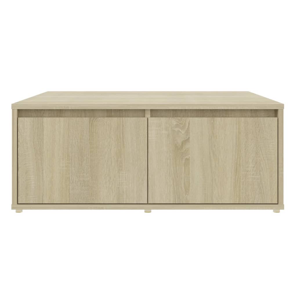 Stolić za kavu boja hrasta sonome 80x80x31 cm konstruirano drvo