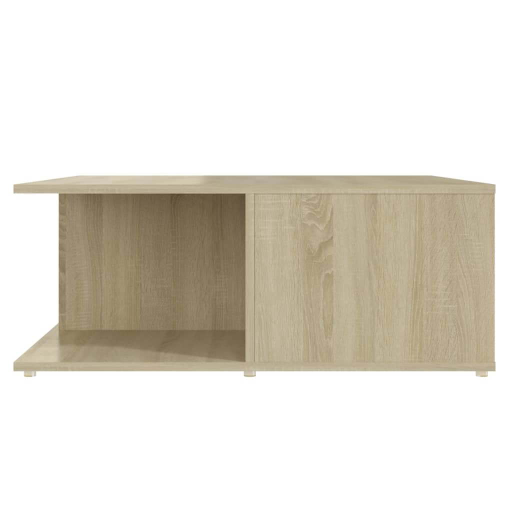 Stolić za kavu boja hrasta sonome 80x80x31 cm konstruirano drvo