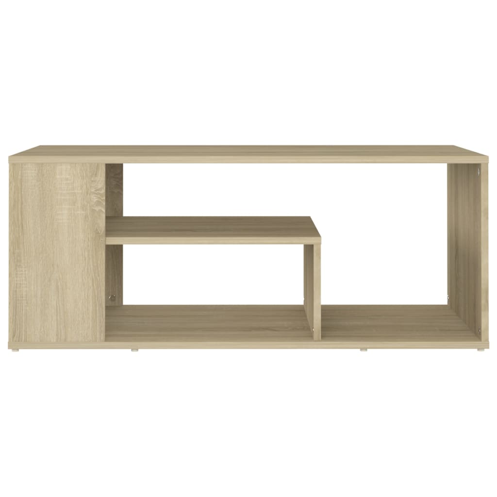 Stolić za kavu boja hrasta 100 x 50 x 40 cm konstruirano drvo