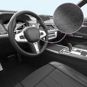 Folije za automobil 2 kom mat crne 100 x 150 cm + 50 x 150 cm