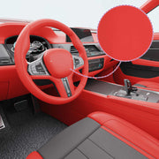 Folije za automobil 2 kom mat crvene 100 x 150 cm + 50 x 150 cm