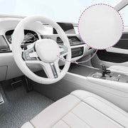 Folije za automobil 2 kom 4D bijele 100 x 150 cm + 50 x 150 cm