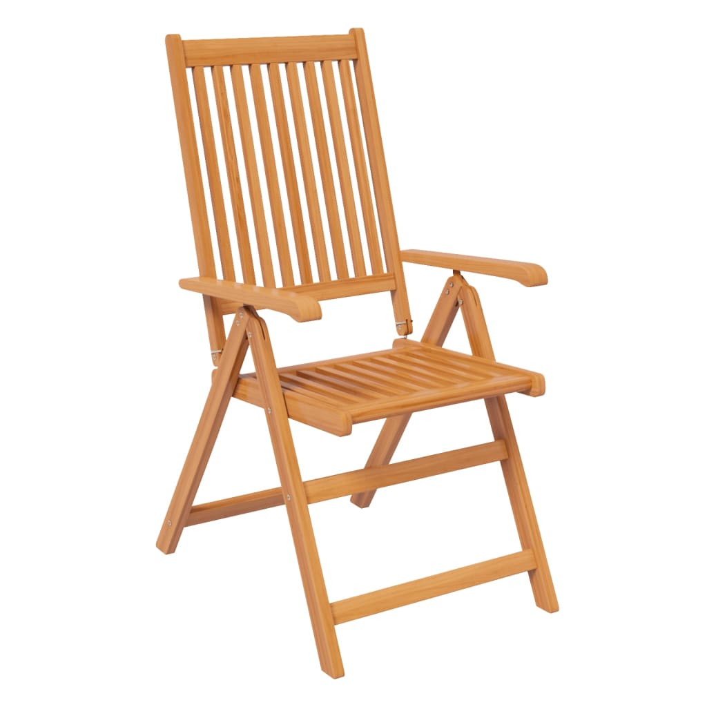 7-dijelni vrtni blagovaonski set od masivnog bagremovog drva 120-170 cm