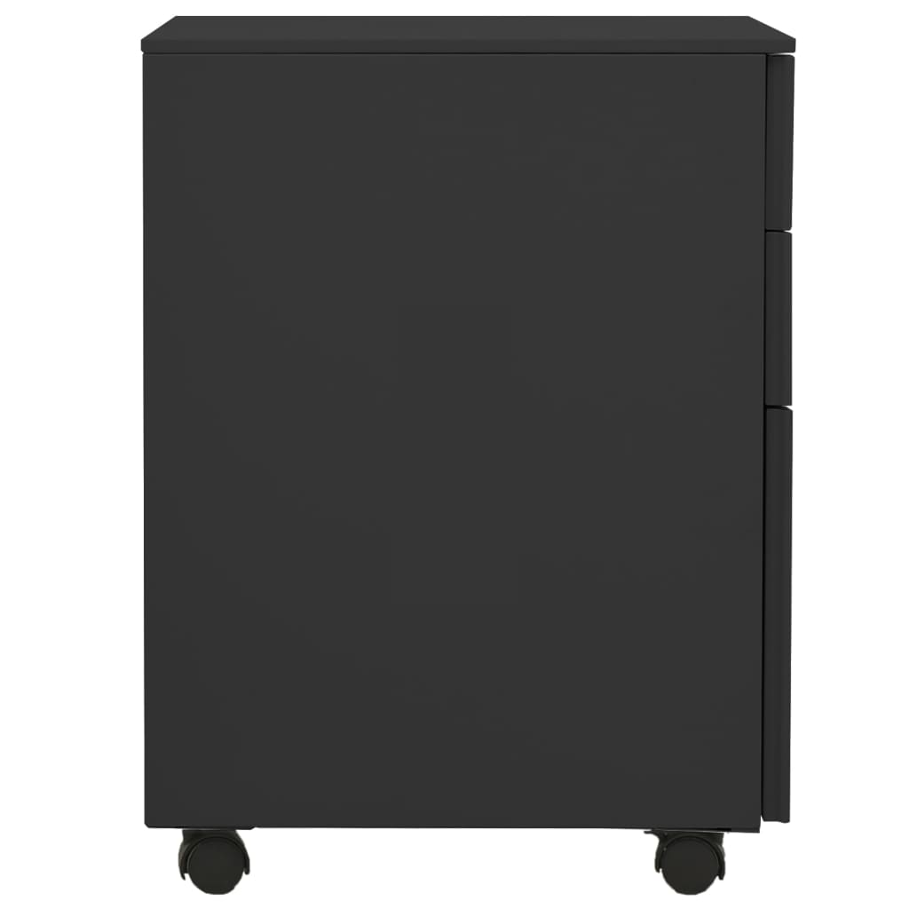 Mobilni ormarić za spise antracit 39 x 45 x 60 cm čelični
