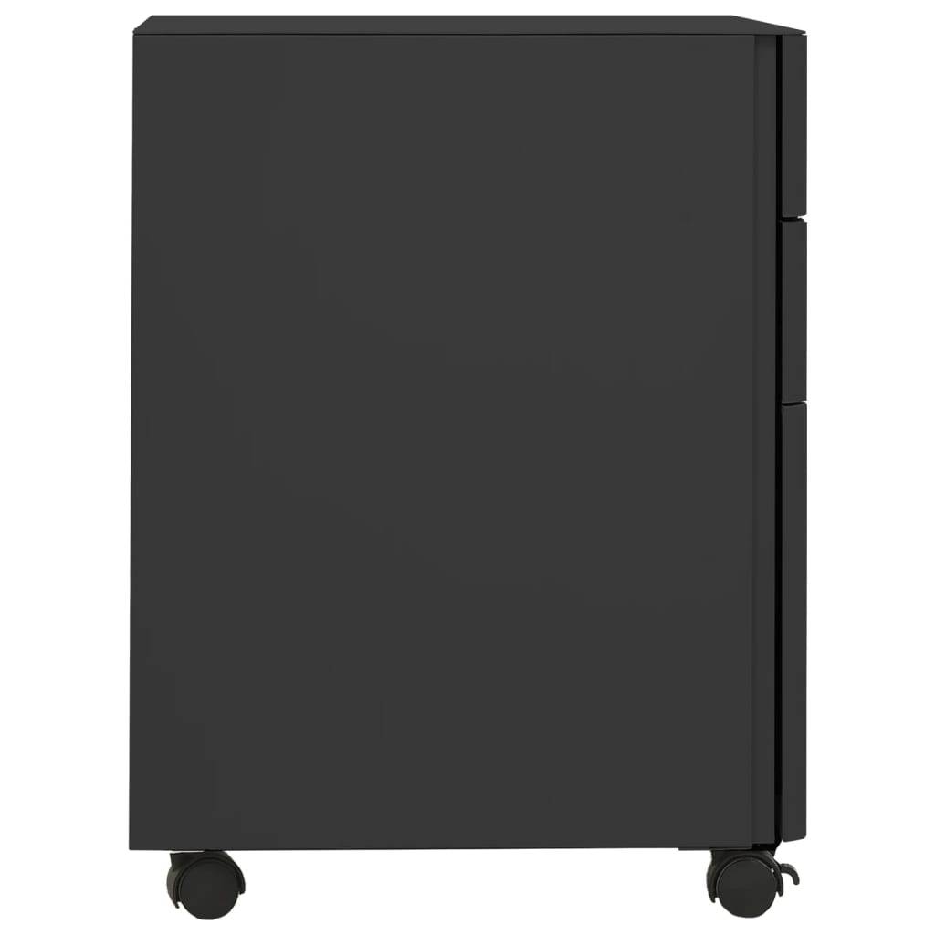 Mobilni ormarić za spise antracit 30 x 45 x 59 cm čelični