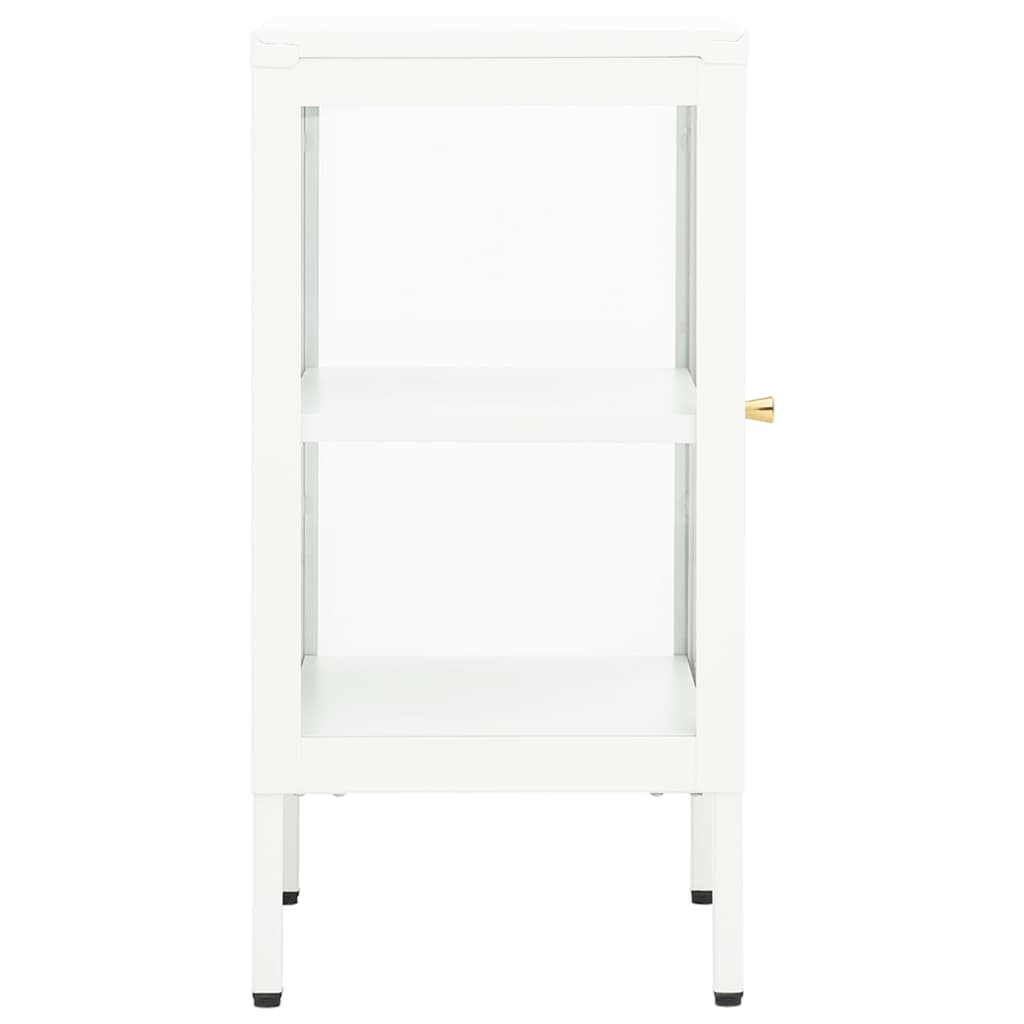 Komoda 38 x 35 x 70 cm od metala i stakla