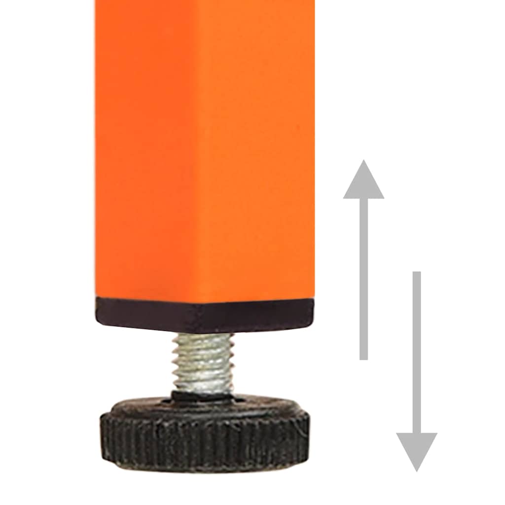 TV ormarić narančasti 105 x 35 x 50 cm čelični