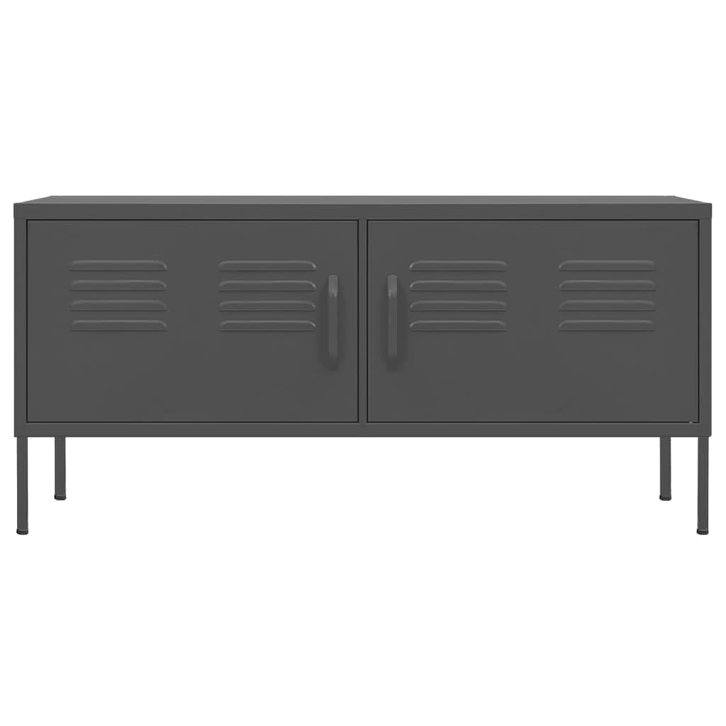 TV ormarić antracit 105 x 35 x 50 cm čelični