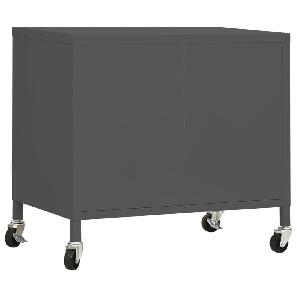 Ormarić za pohranu antracit 60 x 35 x 56 cm čelični