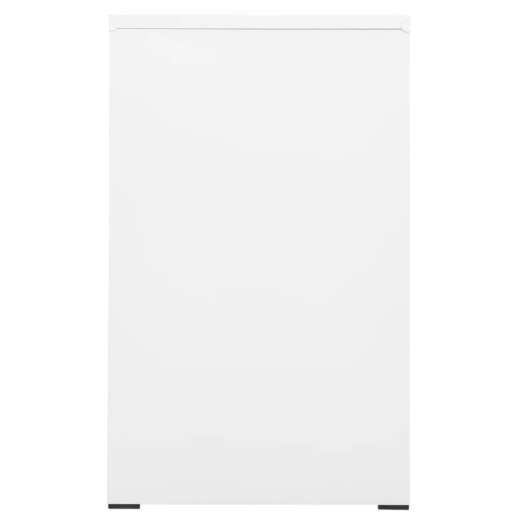 Ormarić za spise bijeli 46 x 62 x 102,5 cm čelični