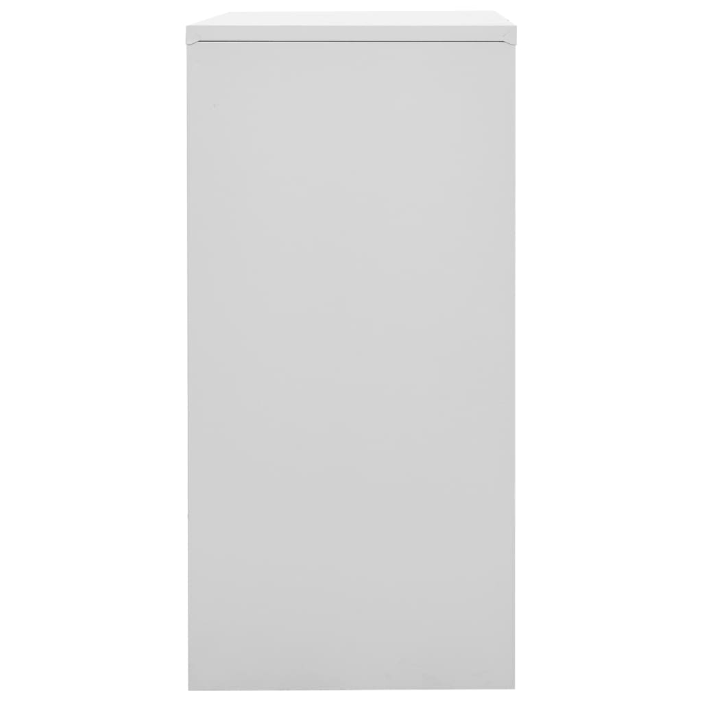 Ormarić s ključem svjetlosivi-zeleni 90 x 45 x 92,5 cm čelični