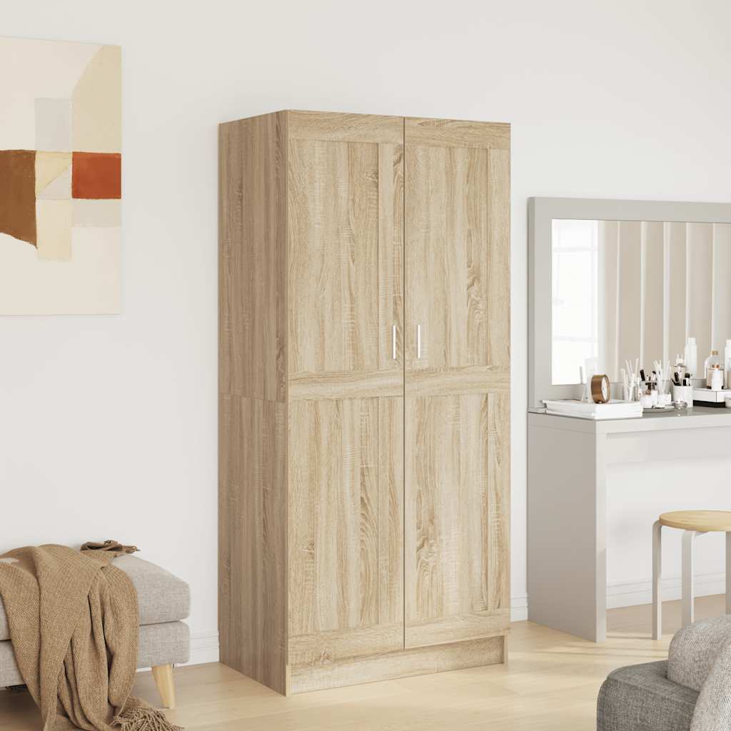 Ormar boja hrasta sonome 82,5 x 51,5 x 180 cm konstruirano drvo
