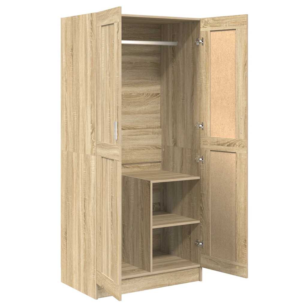Ormar boja hrasta sonome 82,5 x 51,5 x 180 cm konstruirano drvo