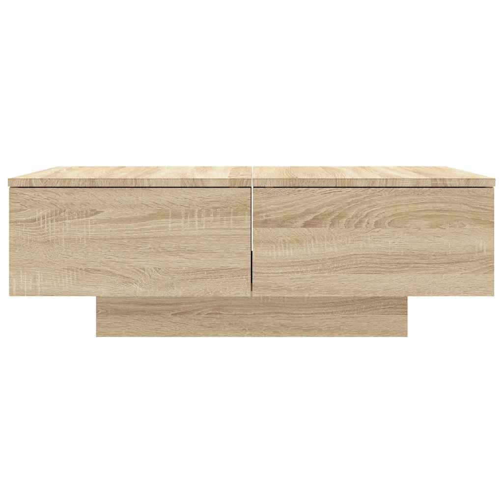 Stolić za kavu boja hrasta sonome 90x60x31 cm konstruirano drvo