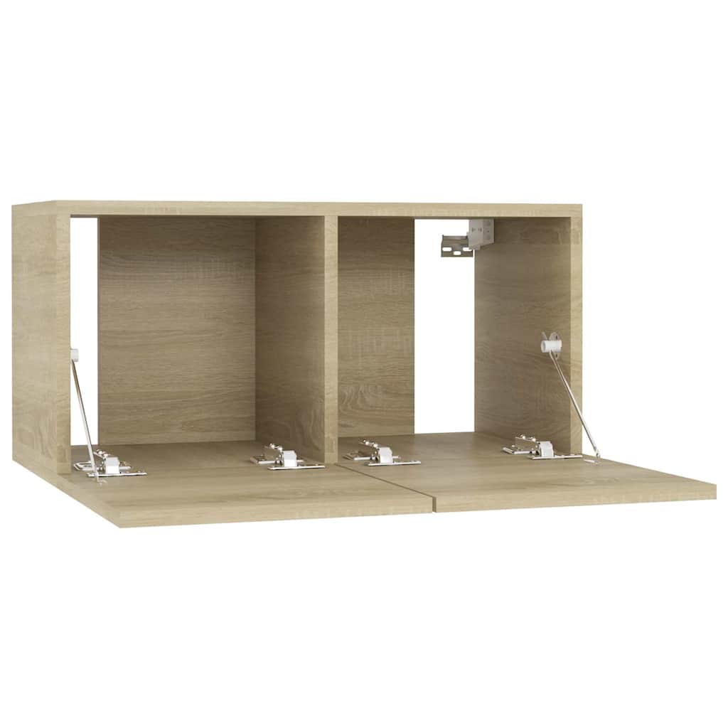 Viseći TV ormarići 2 kom boja hrasta sonome 60 x 30 x 30 cm