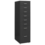 Mobilni ormarić za spise antracit 28 x 41 x 109 cm metalni