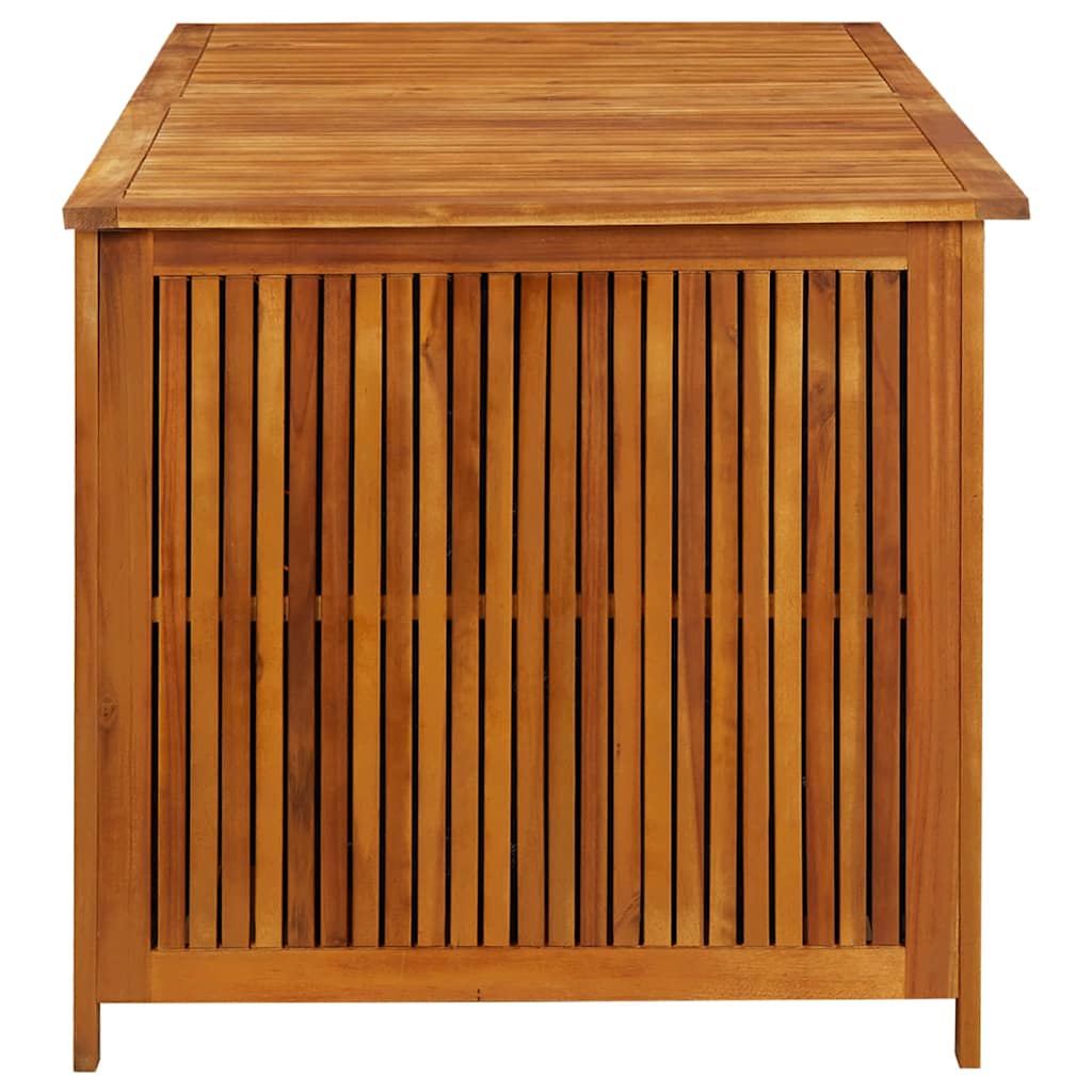 Vrtna kutija za pohranu 150 x 80 x 75 cm masivno bagremovo drvo