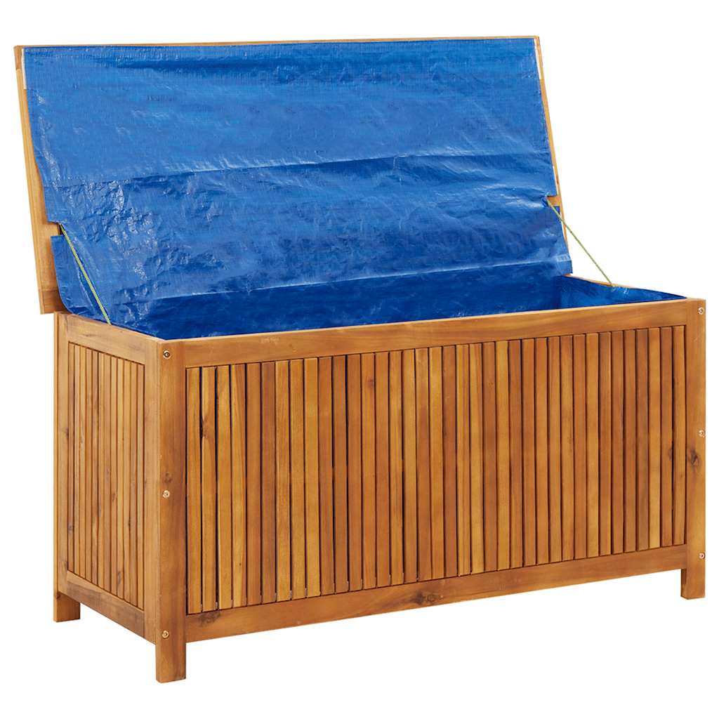 Vrtna kutija za pohranu 113 x 50 x 58 cm masivno bagremovo drvo