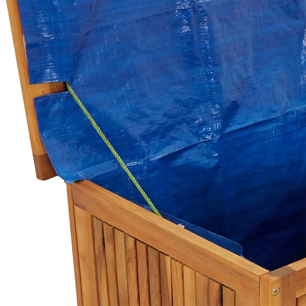 Vrtna kutija za pohranu 113 x 50 x 58 cm masivno bagremovo drvo